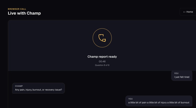 ChampAI – screenshot 1