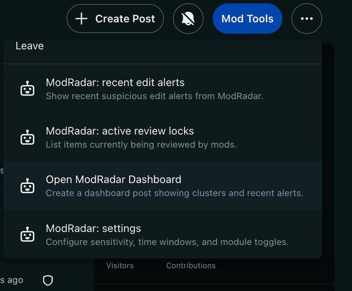 ModRadar – screenshot 3