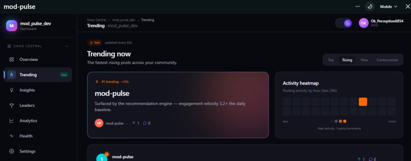 MOD Pulse – screenshot 3