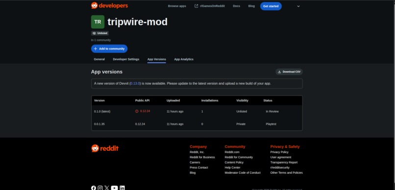 TripWire – screenshot 2