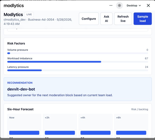Modlytics – screenshot 4