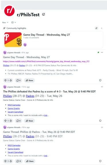 Game Threads – screenshot 4