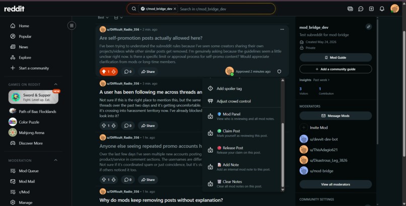 Mod-Bridge – screenshot 3