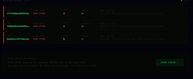 LEDGE — Open-Source AI Governance Infrastructure – screenshot 2