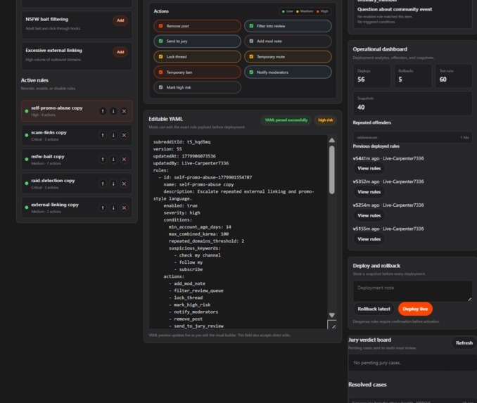 modcluster – screenshot 2
