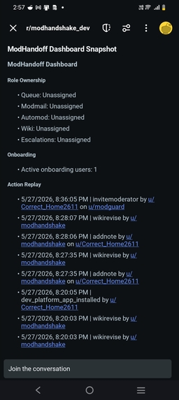 Modhandoff – screenshot 2
