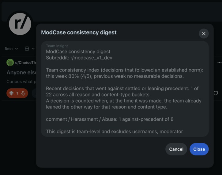 ModCase – screenshot 2