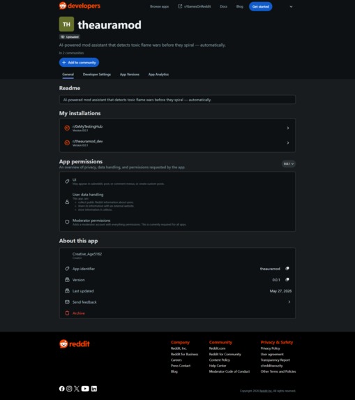 AuraMod – screenshot 1