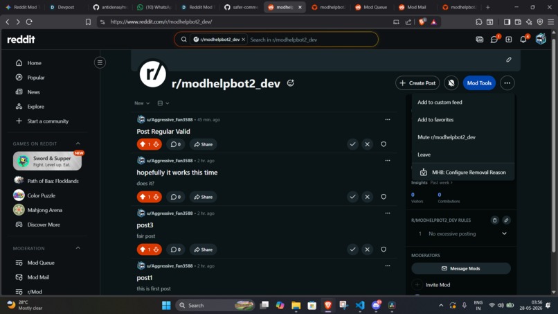 Moderately Helpful Bot Port – screenshot 4