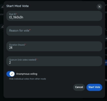 Mod Vote – screenshot 4