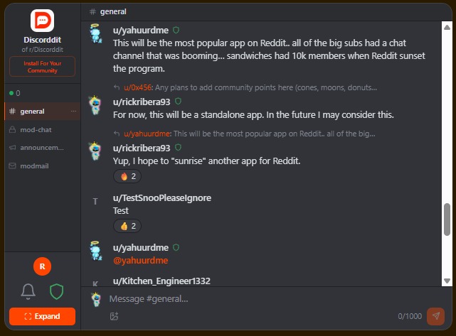 Discorddit – screenshot 1