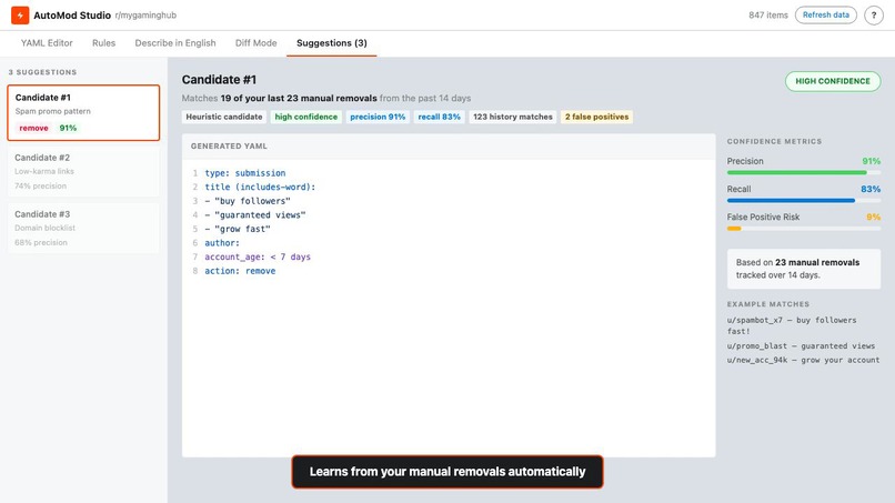 AutoMod Sandbox – screenshot 3