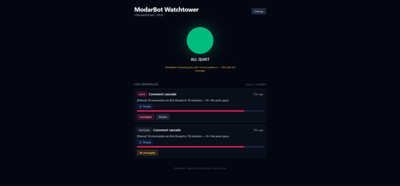 ModarBot – screenshot 2