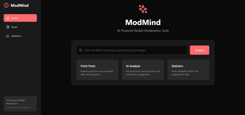 ModMind – screenshot 1