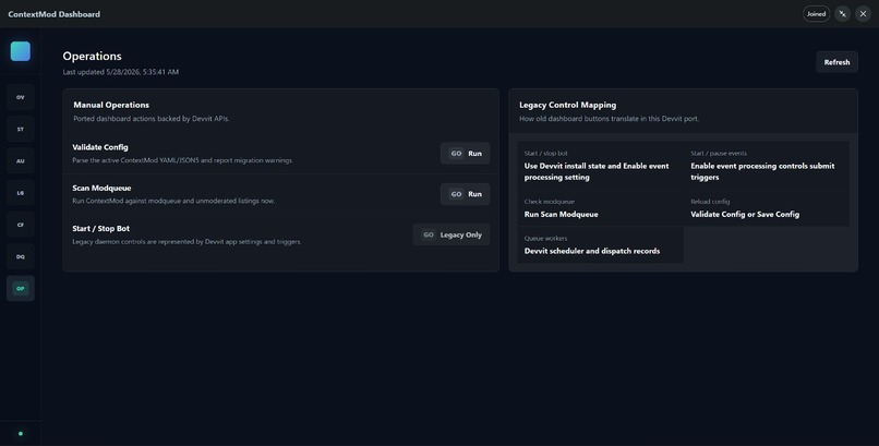 Context Mod Devvit Port – screenshot 1