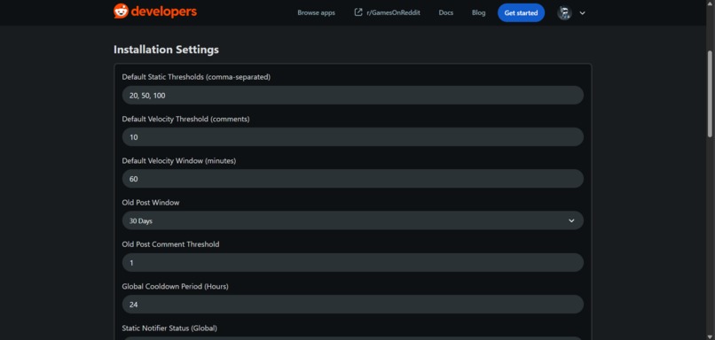 Safer Comments – screenshot 1