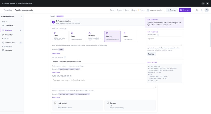 AutoMod Studio – screenshot 3