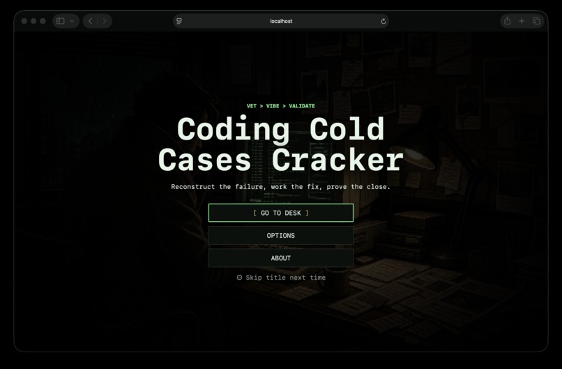 Coding Cold Cases Cracker – screenshot 1