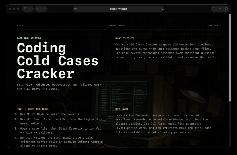 Coding Cold Cases Cracker – screenshot 2