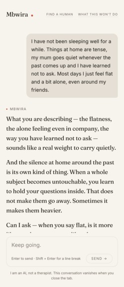 Mbwira – screenshot 2