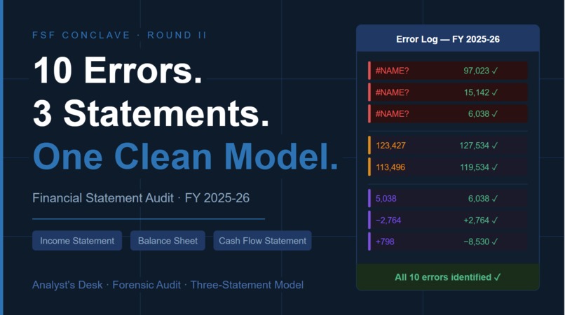 First step finance case competition  – screenshot 2
