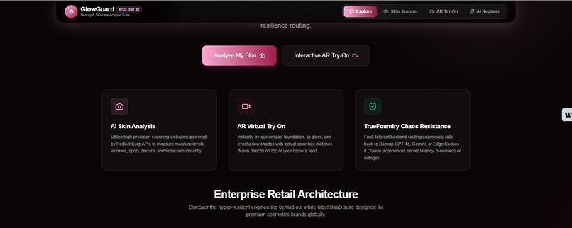 GlowGuard AI - Resilient AR Beauty & Skincare Advisor – screenshot 2