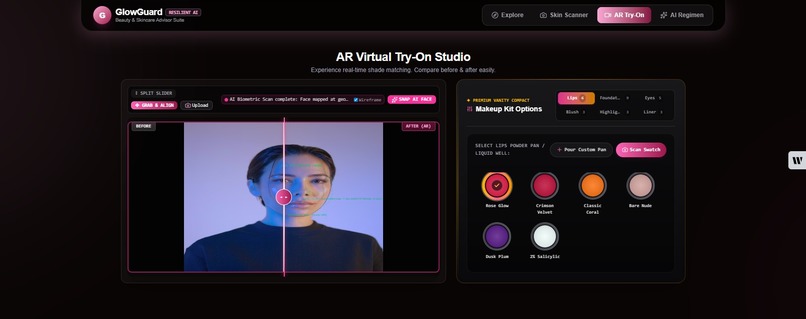GlowGuard AI - Resilient AR Beauty & Skincare Advisor – screenshot 19