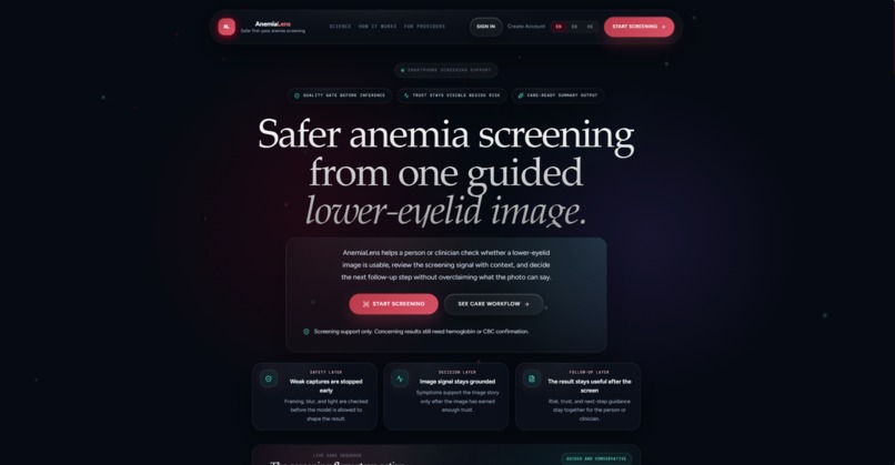 AnemiaLens – screenshot 1