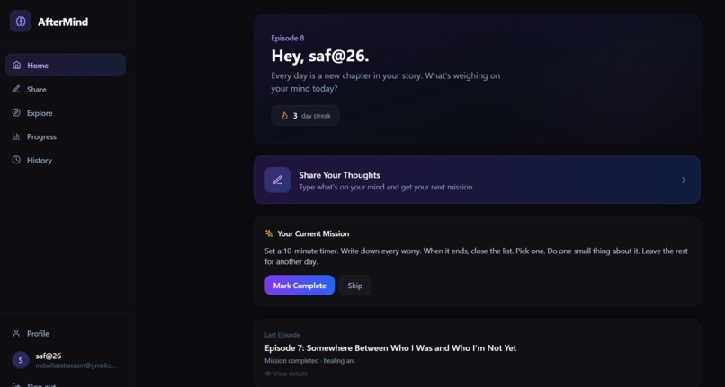 AFTERMIND – screenshot 2