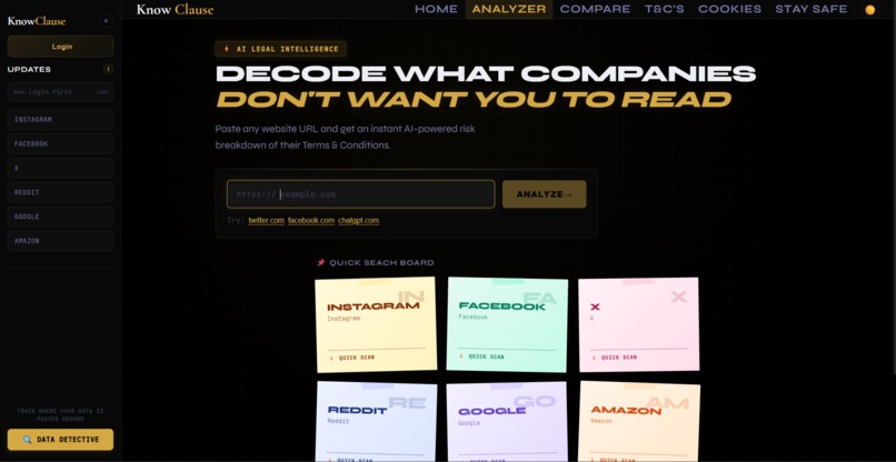 Know Clause – screenshot 2