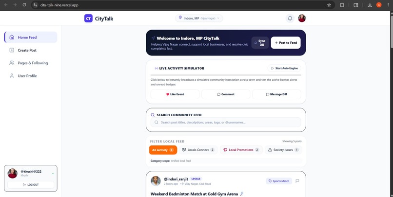 CityTalk – screenshot 1
