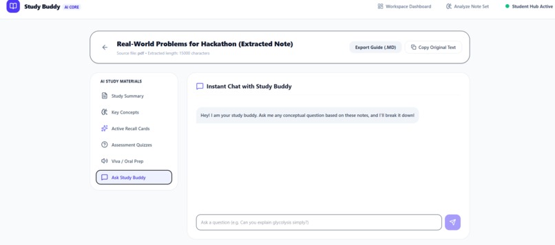 Ai Study Buddy – screenshot 4