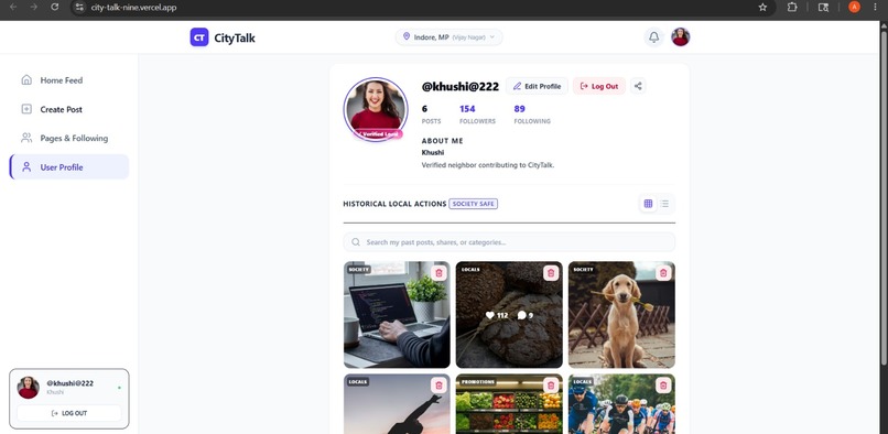 CityTalk – screenshot 2