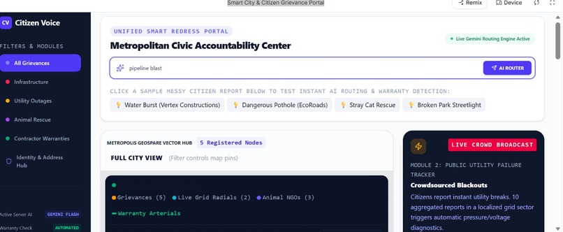 civic accountability center – screenshot 1