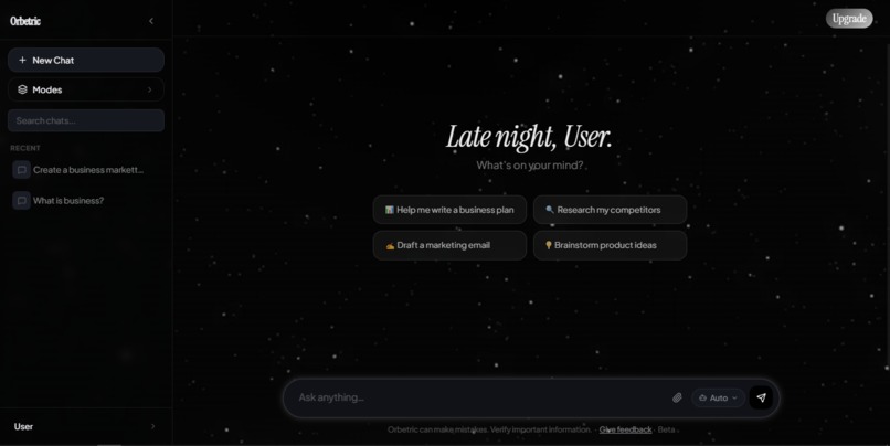 Orbetric – screenshot 1