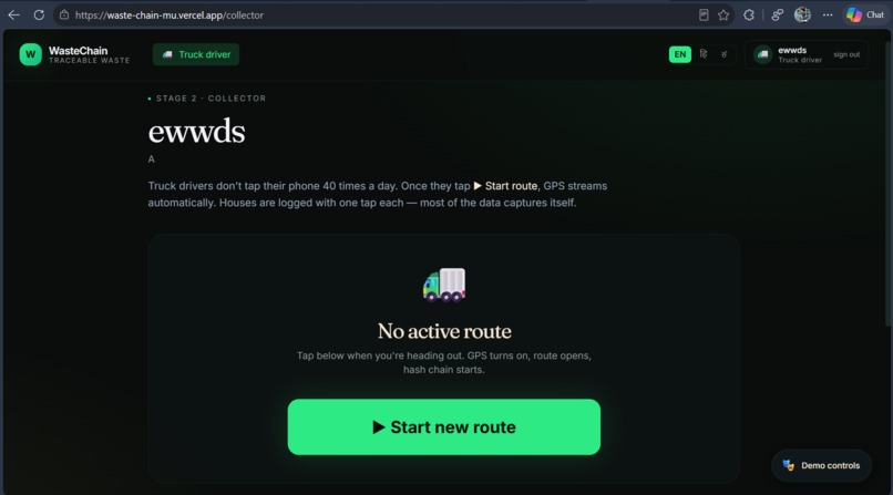 WasteChain – screenshot 4