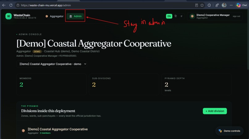WasteChain – screenshot 8