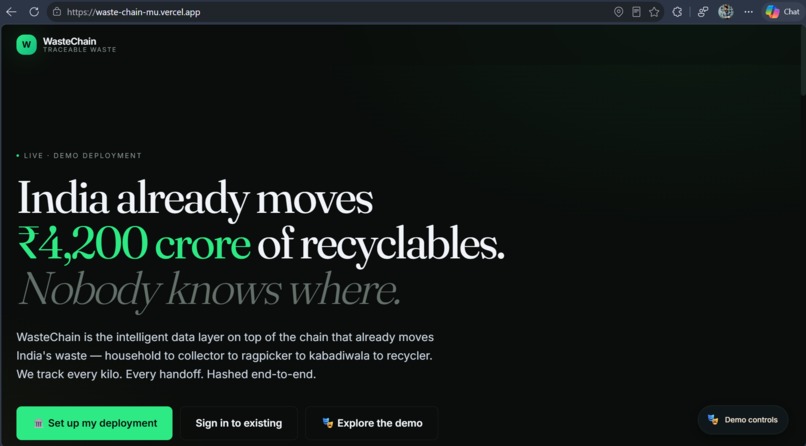 WasteChain – screenshot 10