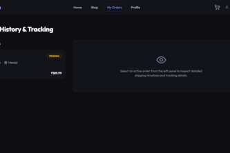 Aura- E commerce Website
