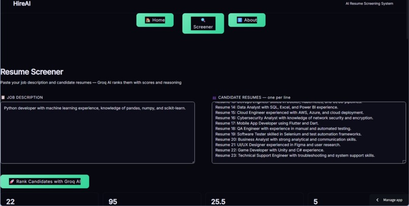 HireAI – screenshot 3