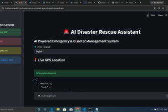 AI Disaster Rescue Assistant