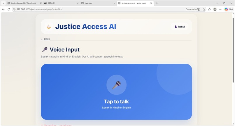 Justice Access AI – screenshot 6