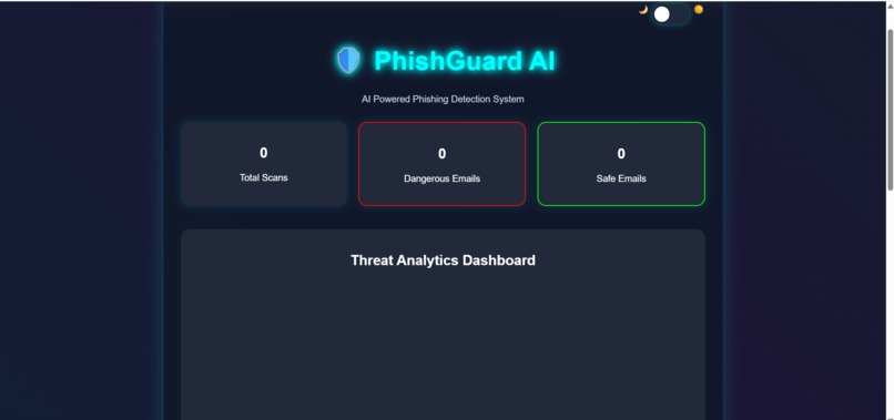 PhishGuard AI – screenshot 1