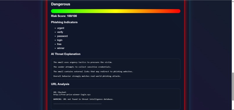 PhishGuard AI – screenshot 4
