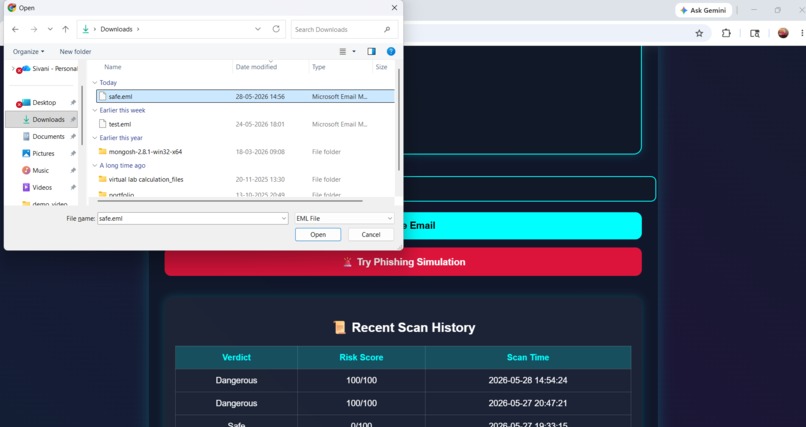 PhishGuard AI – screenshot 5