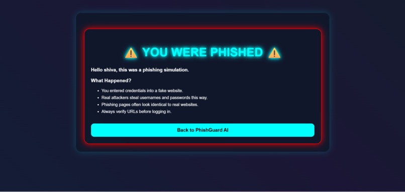 PhishGuard AI – screenshot 9