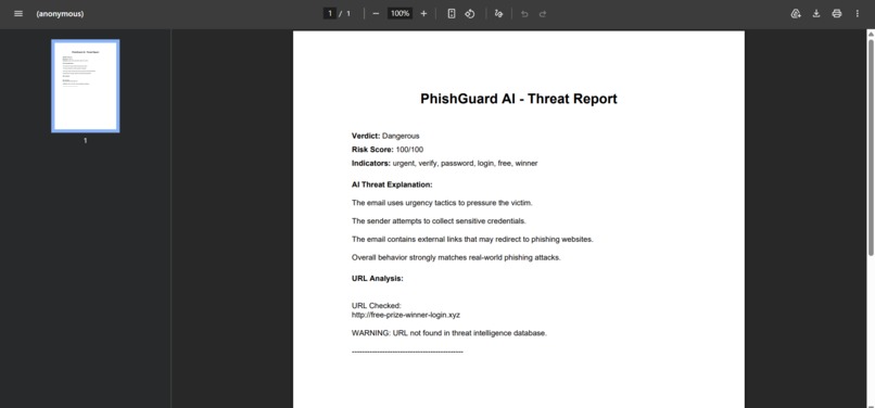 PhishGuard AI – screenshot 10