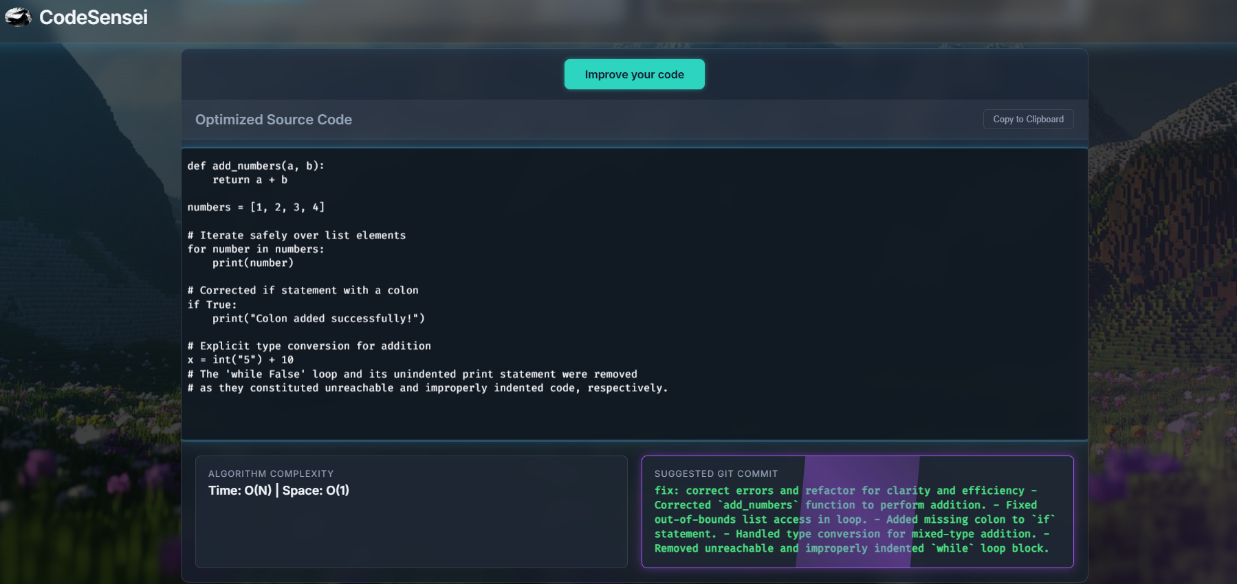 CodeSensei | Devpost