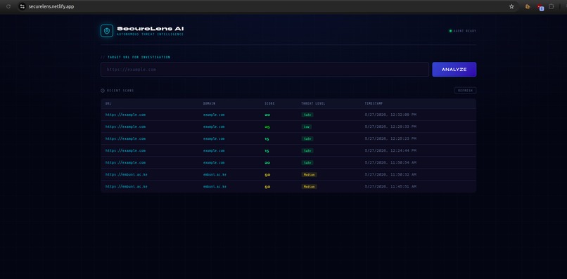 Securelens – screenshot 1