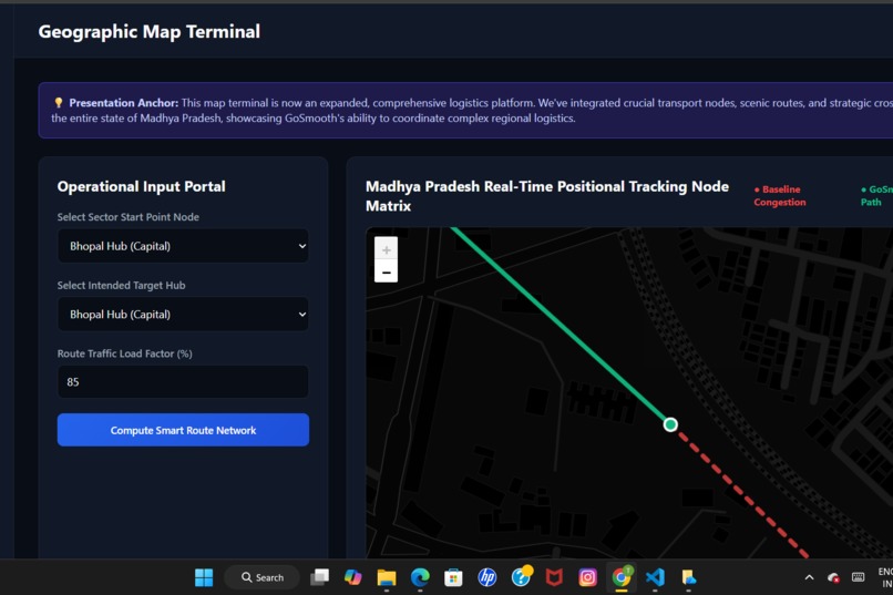 GoSmooth Traffic networking system – screenshot 2